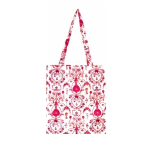 Tote bag en toile de jouy