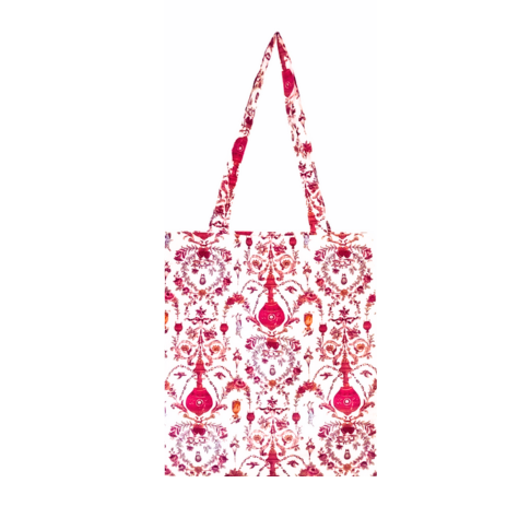 Tote bag en toile de jouy